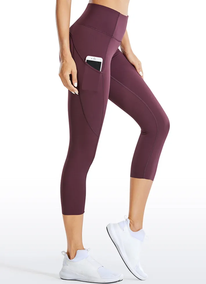 Shop CRZ YOGA Nakedfeel Pocket Capris 19"