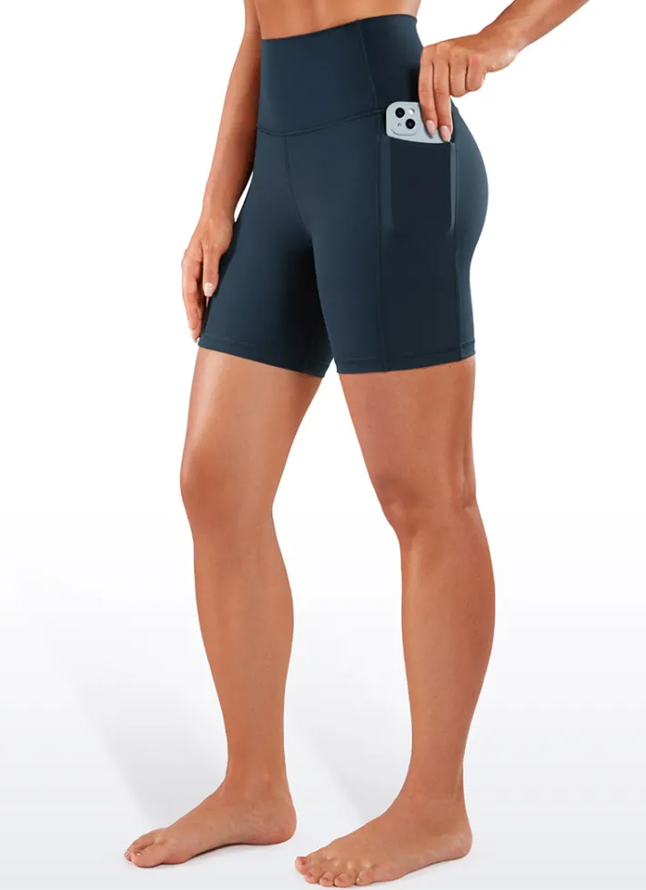 Online CRZ YOGA Nakedfeel Pocket Shorts 6''