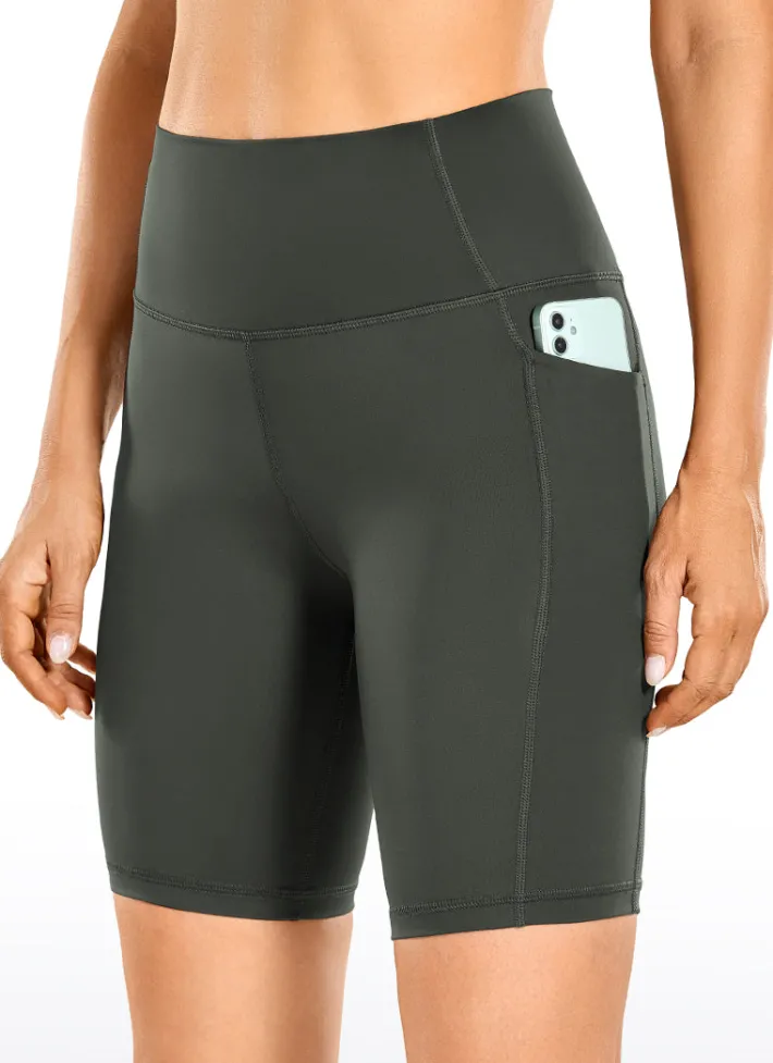 Best Sale CRZ YOGA Nakedfeel Pocket Shorts 8''