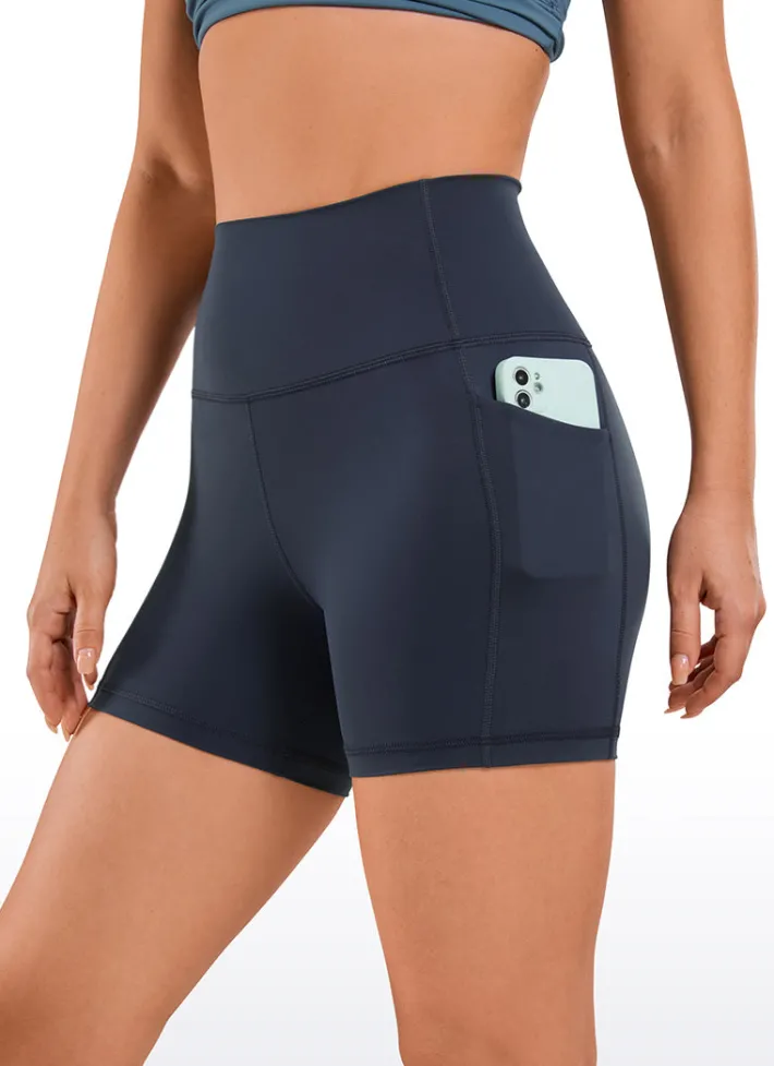 Outlet CRZ YOGA Nakedfeel Pocket Shorts 4''