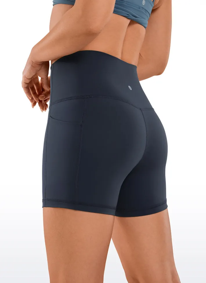 Outlet CRZ YOGA Nakedfeel Pocket Shorts 4''