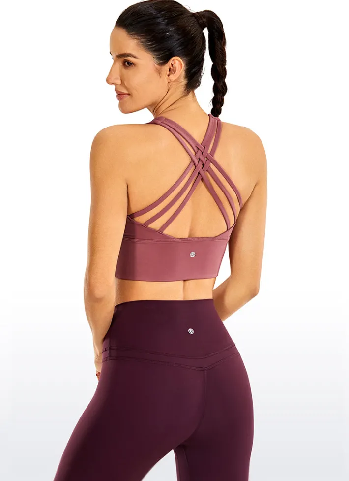 Best Sale CRZ YOGA Nakedfeel Strappy Bra Longline
