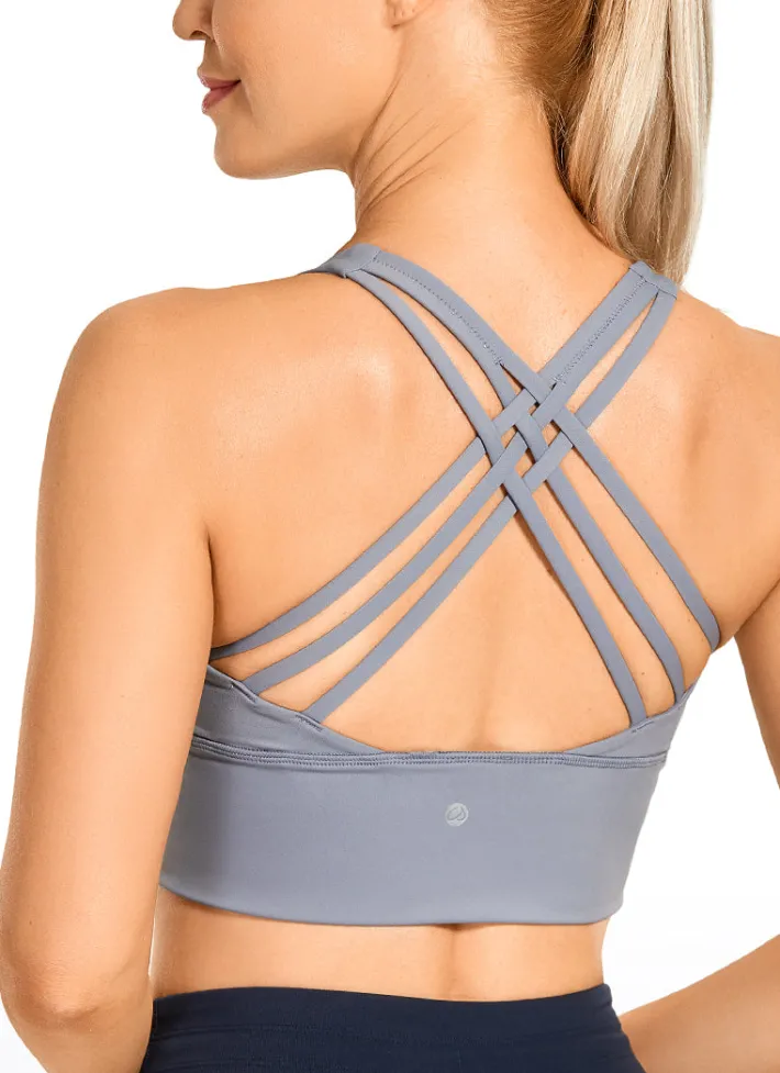 Best Sale CRZ YOGA Nakedfeel Strappy Bra Longline