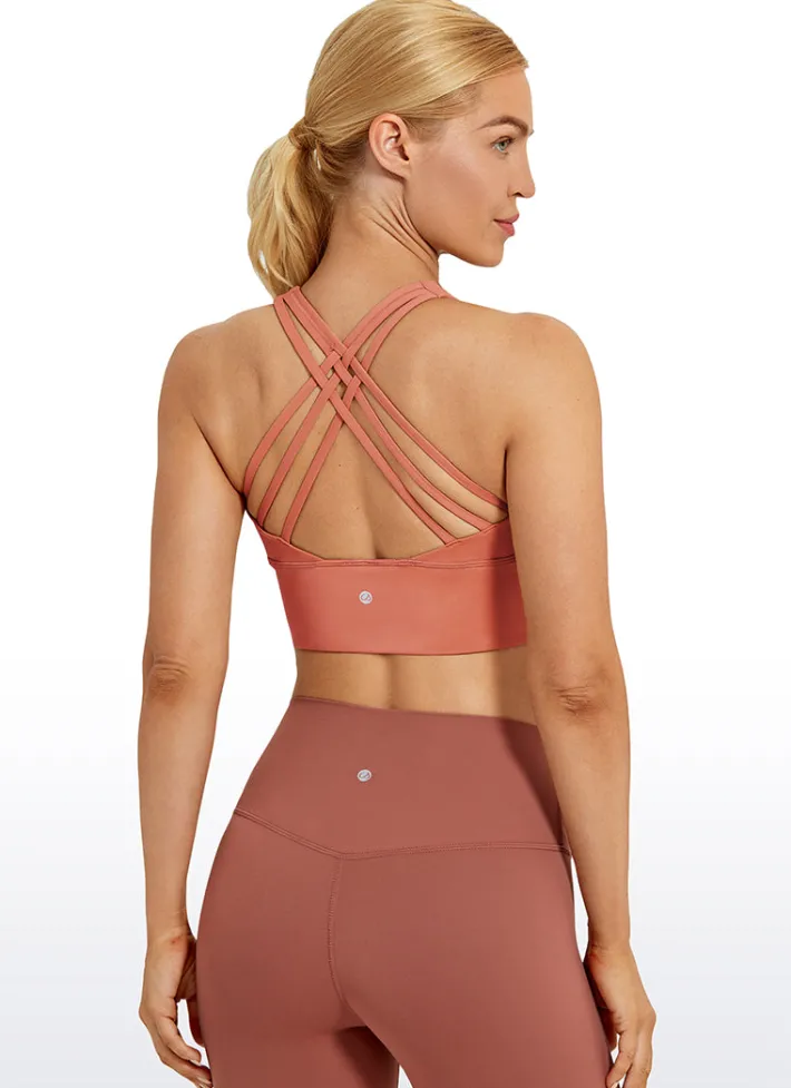 Best Sale CRZ YOGA Nakedfeel Strappy Bra Longline