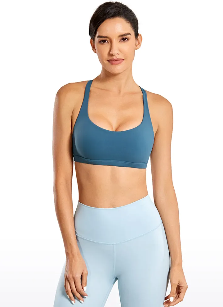 Discount CRZ YOGA Nakedfeel Strappy Bra Low Cut