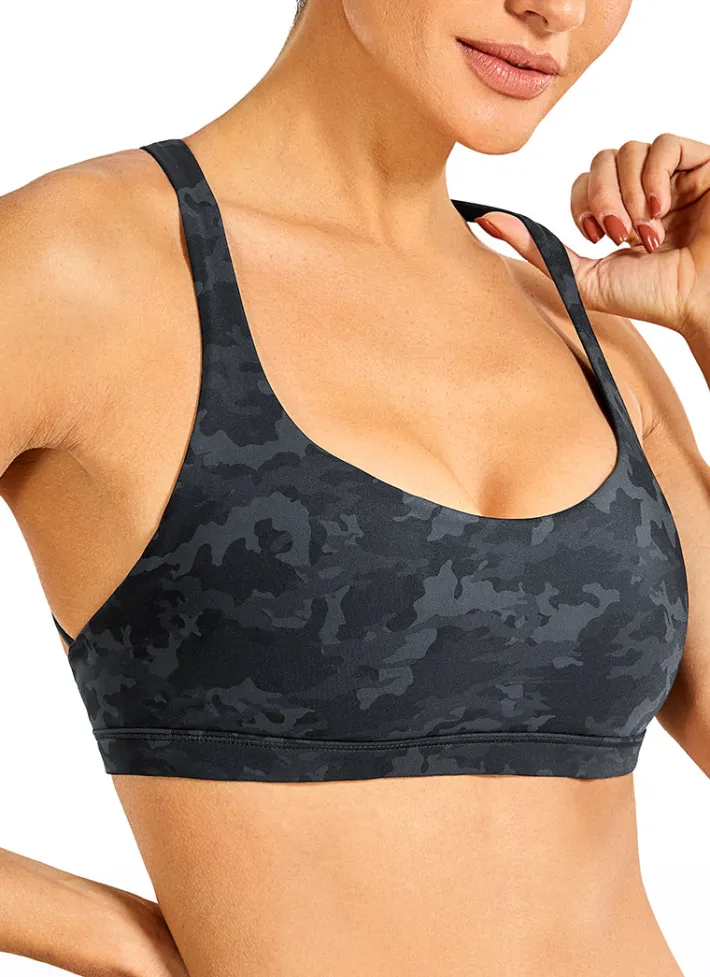 Discount CRZ YOGA Nakedfeel Strappy Bra Low Cut