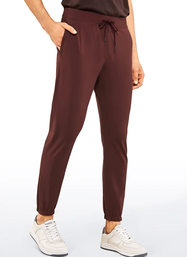 New CRZ YOGA On the Travel Joggers 30''- Ankle Zipper