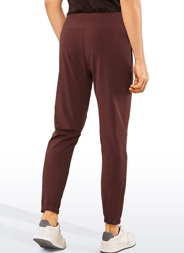 New CRZ YOGA On the Travel Joggers 30''- Ankle Zipper