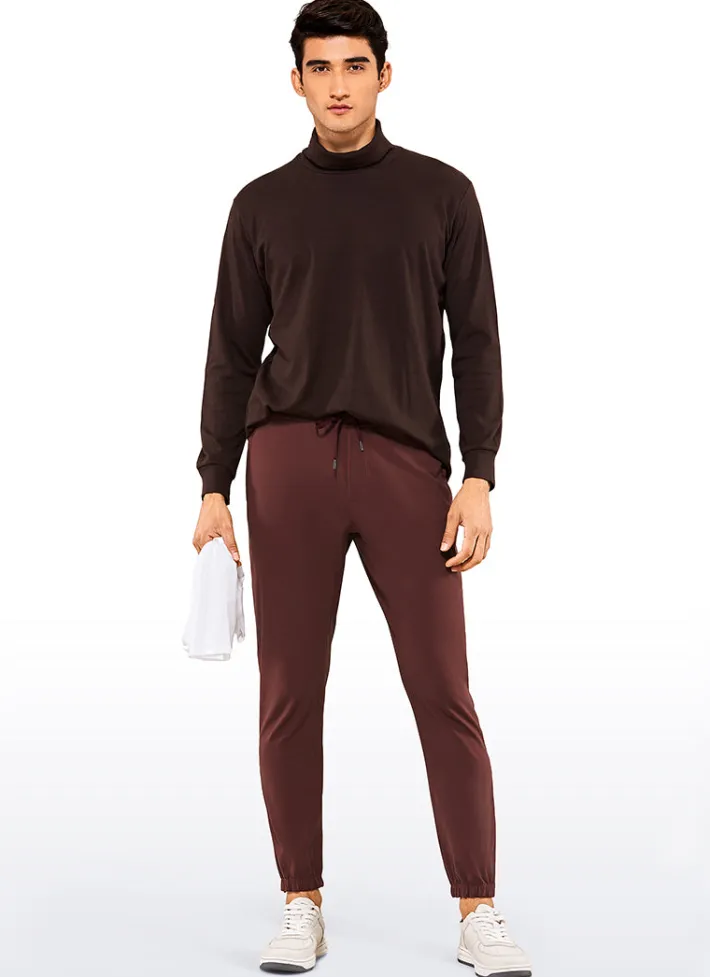 New CRZ YOGA On the Travel Joggers 30''- Ankle Zipper