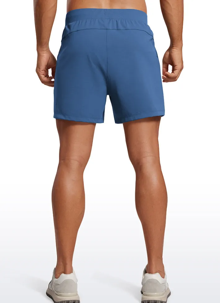 Cheap CRZ YOGA On the Travel Linerless Shorts 5'' with Pockets