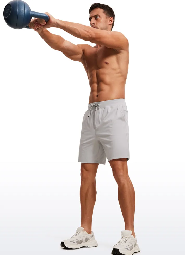 Fashion CRZ YOGA On the Travel Shorts 7''