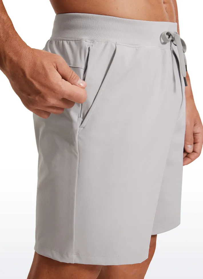 Fashion CRZ YOGA On the Travel Shorts 7''