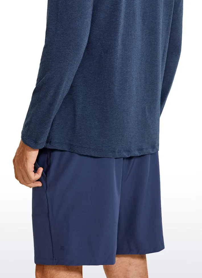 Cheap CRZ YOGA Pima Cotton Long Sleeve