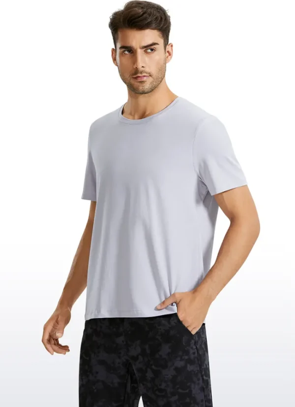 Online CRZ YOGA Pima Cotton Short Sleeve Round Neck