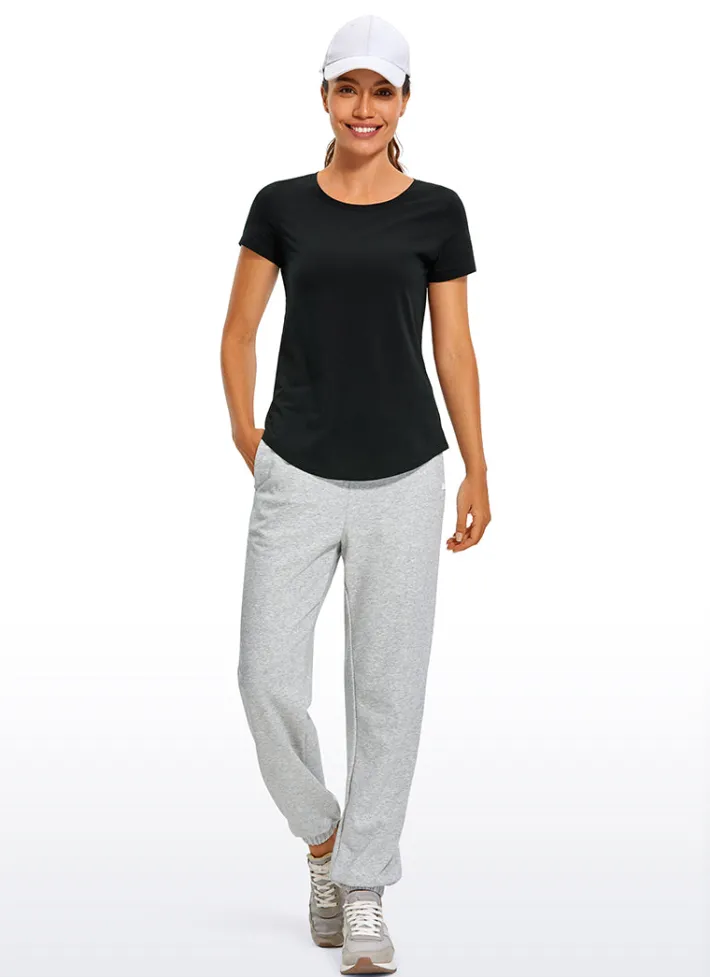 Outlet CRZ YOGA Pima Cotton Short Sleeves