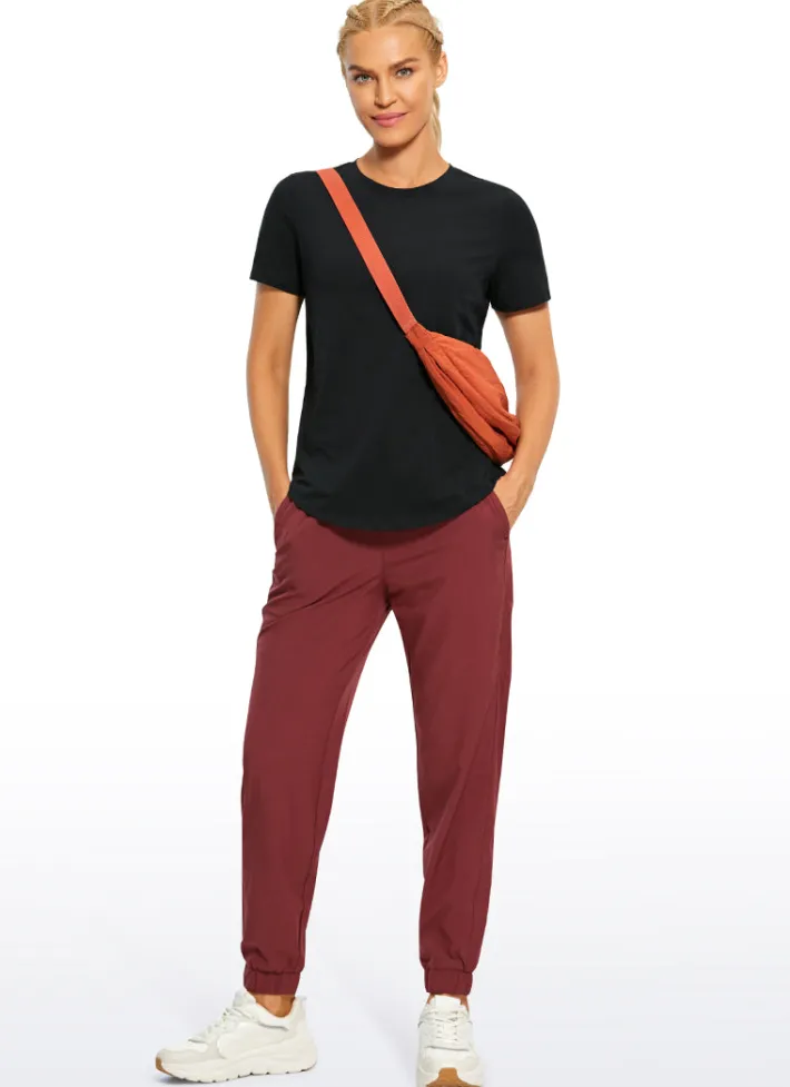 Online CRZ YOGA Pima Cotton Short Sleeves Round Neck