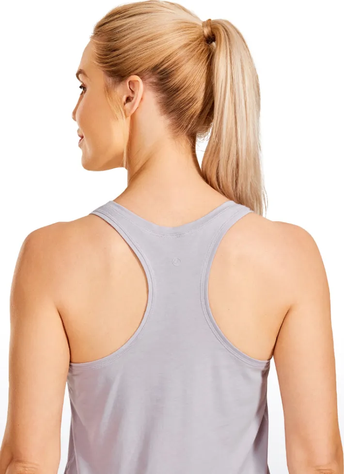 Discount CRZ YOGA Pima Cotton Tank Racerback