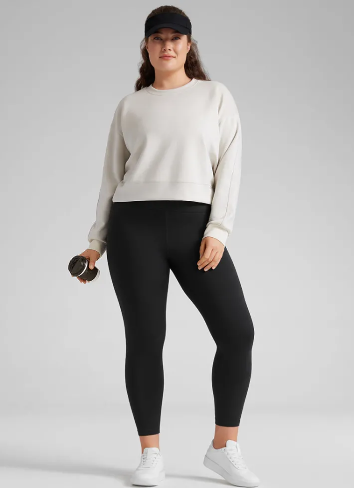 Best Sale CRZ YOGA Plus Size Butterluxe Leggings 25''