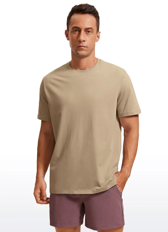 Fashion CRZ YOGA Quick Dry Classic Fit Short Sleeves