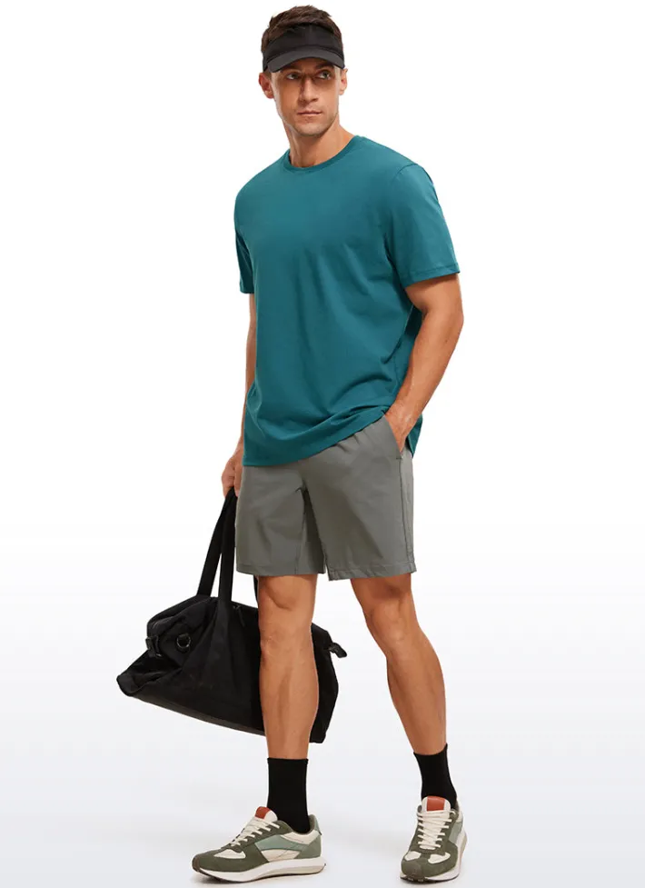Best Sale CRZ YOGA Quick Dry Classic Fit Short Sleeves