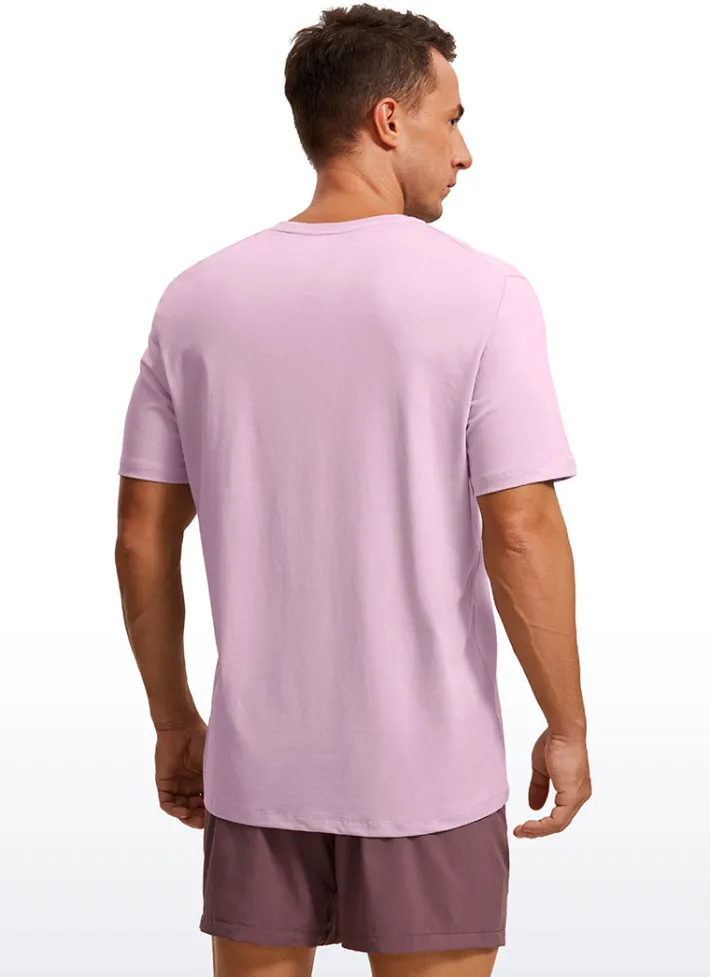Best Sale CRZ YOGA Quick Dry Classic Fit Short Sleeves