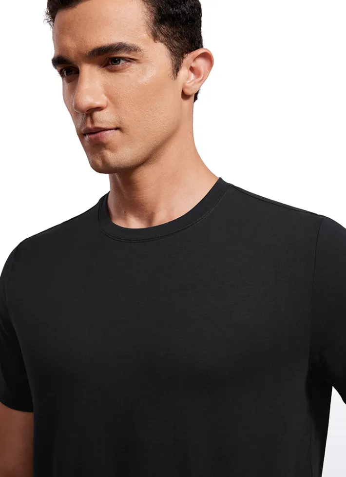 Shop CRZ YOGA Quick Dry High Crewneck Short Sleeves Shirts