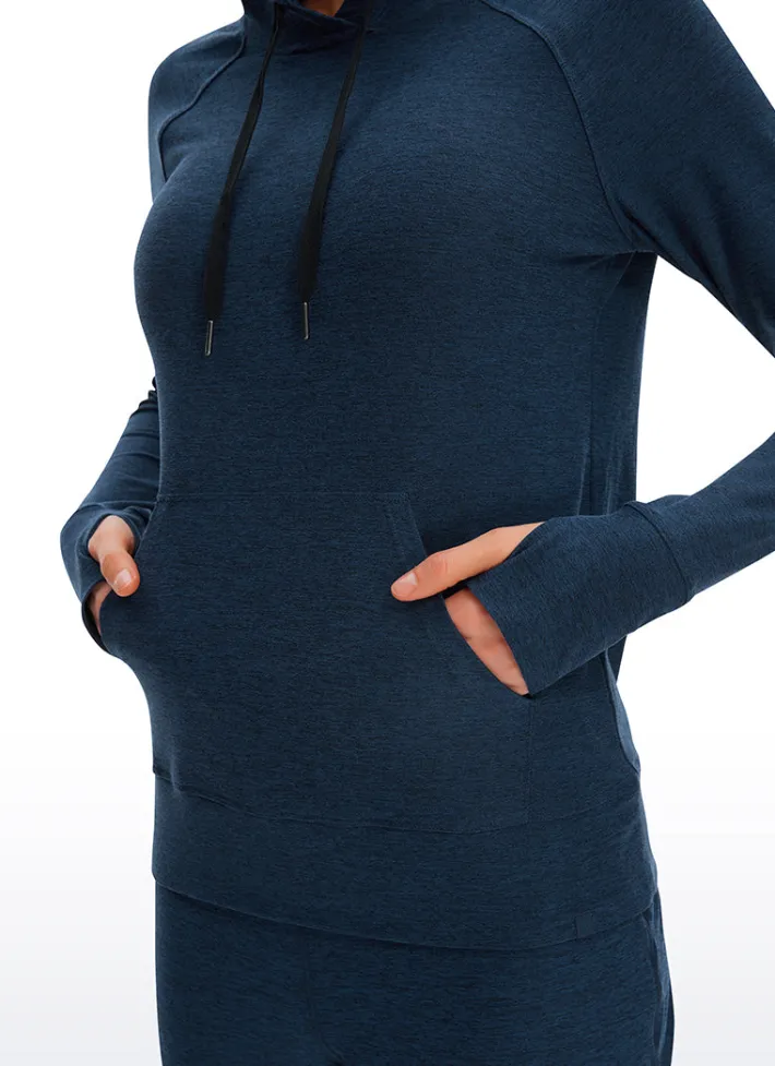 Discount CRZ YOGA Soft Heather Hoodie with Pocket