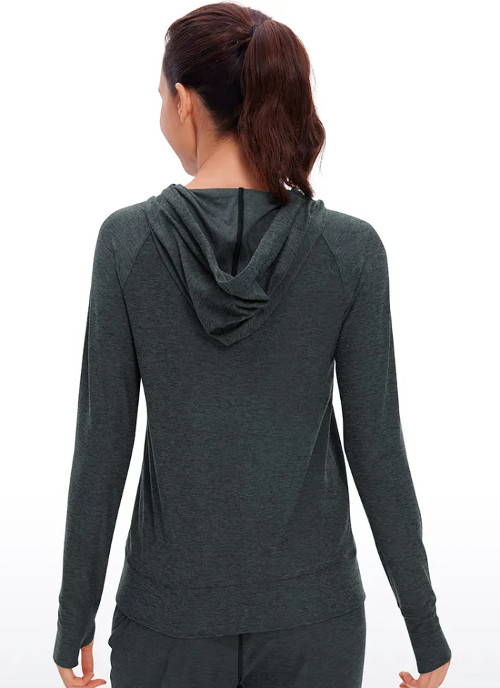 Discount CRZ YOGA Soft Heather Hoodie with Pocket