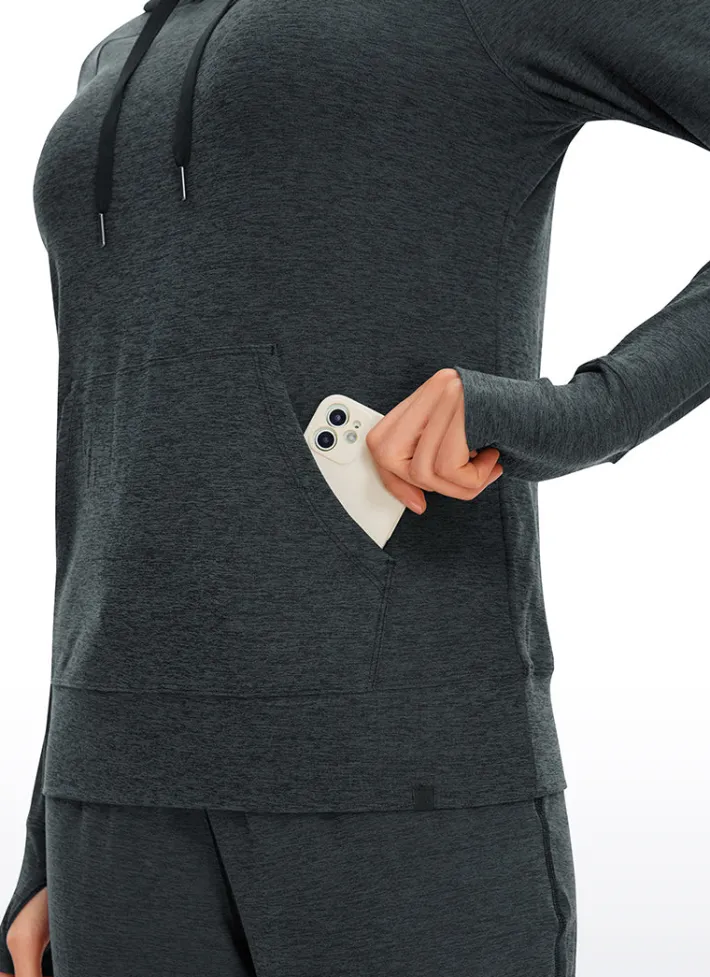 Discount CRZ YOGA Soft Heather Hoodie with Pocket