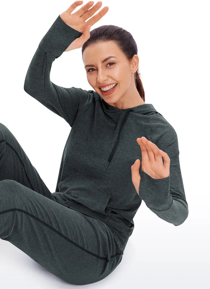Discount CRZ YOGA Soft Heather Hoodie with Pocket