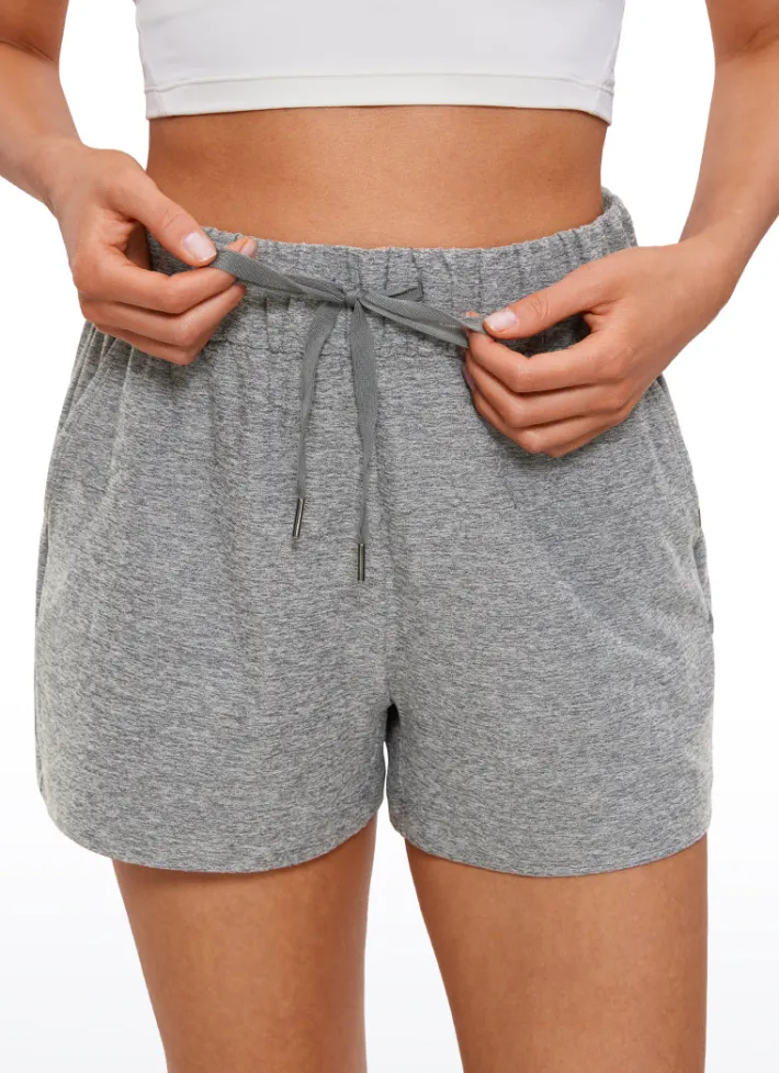 Sale CRZ YOGA Soft Shorts with Pockets 3''