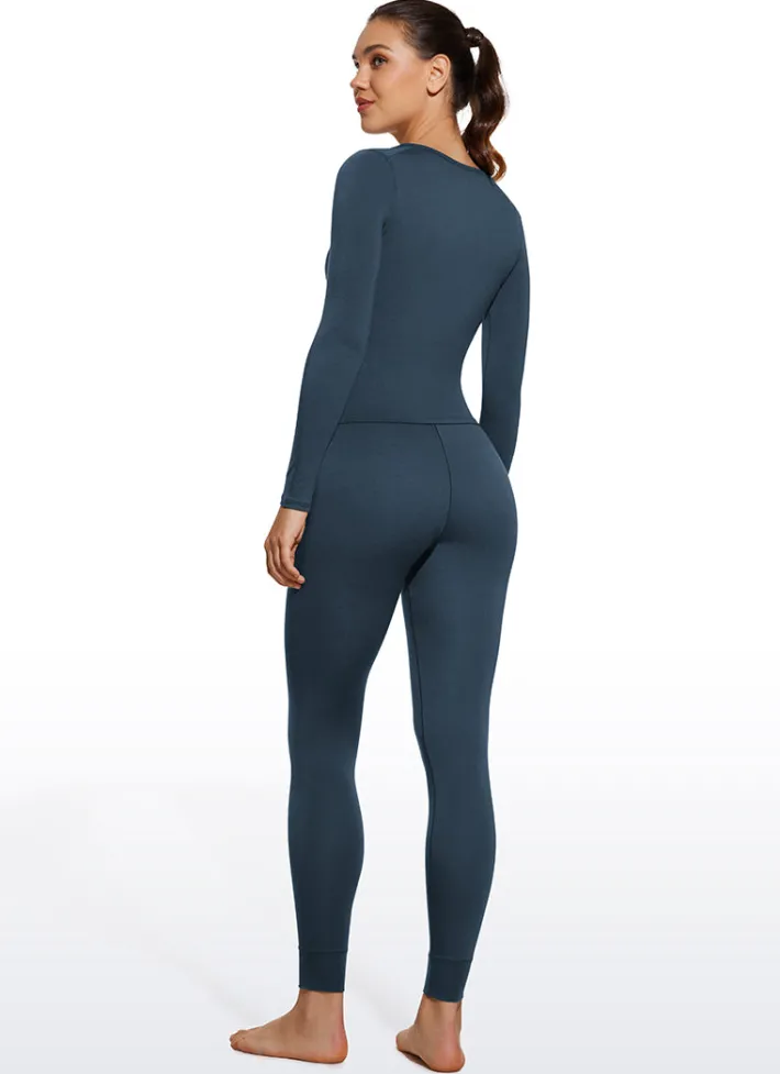 Online CRZ YOGA Soft Thermal Base Layer Sets - Top & Bottom