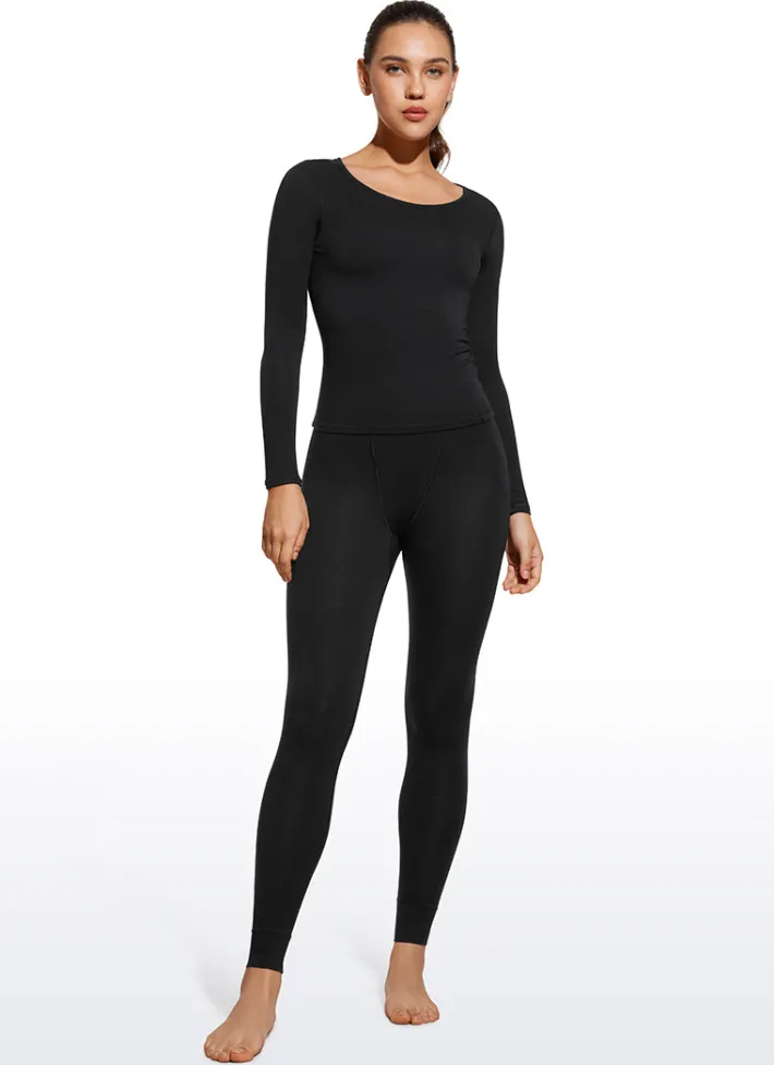 Online CRZ YOGA Soft Thermal Base Layer Sets - Top & Bottom