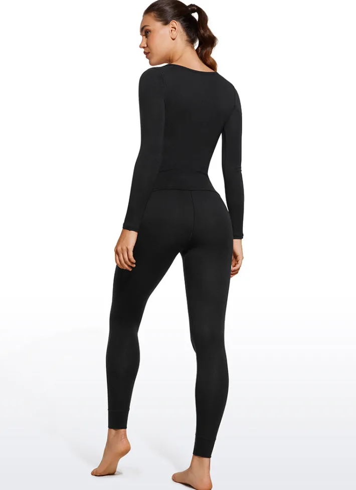 Online CRZ YOGA Soft Thermal Base Layer Sets - Top & Bottom