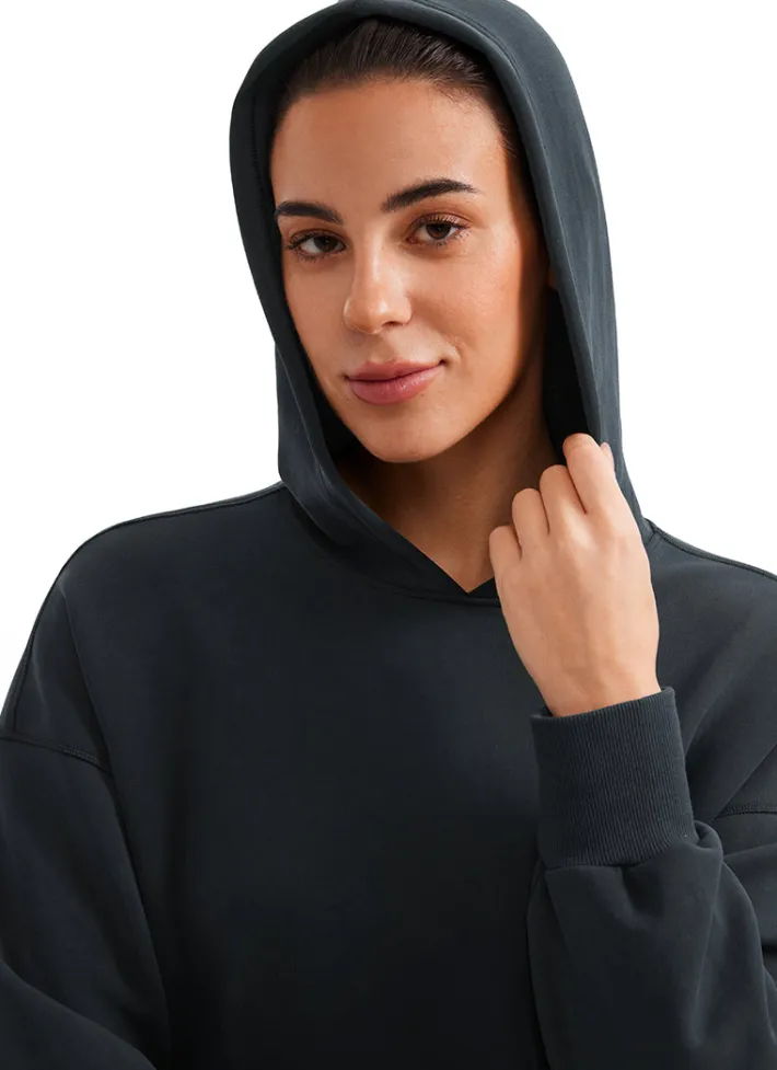 Outlet CRZ YOGA SoftAura Cropped Pullover Hoodies
