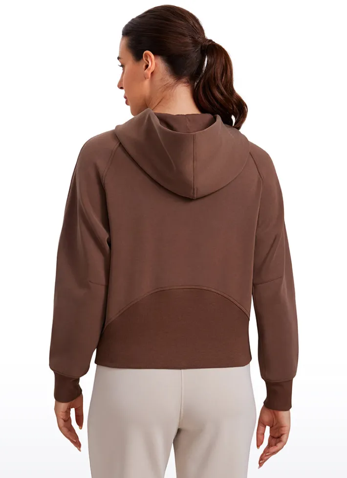 Sale CRZ YOGA SoftAura Full Zip Pullover Hoodie