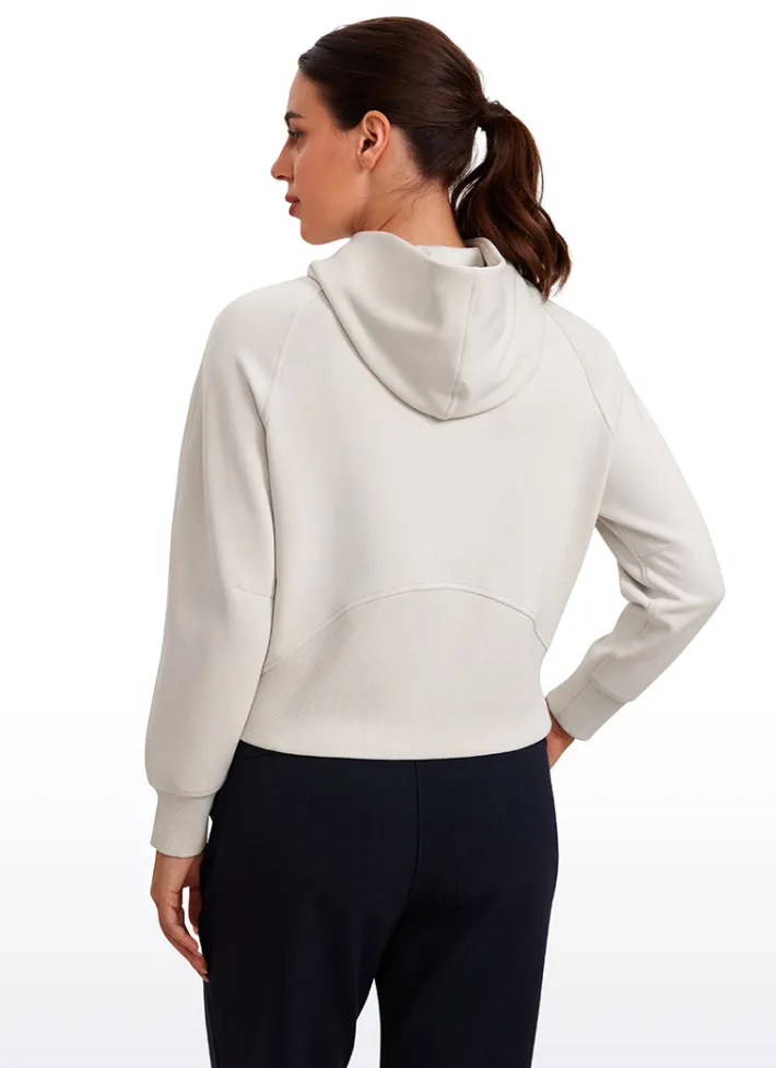Sale CRZ YOGA SoftAura Full Zip Pullover Hoodie