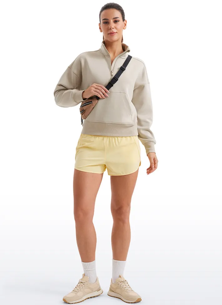 Best Sale CRZ YOGA SoftAura Half Zip Pullover Sweatshirt