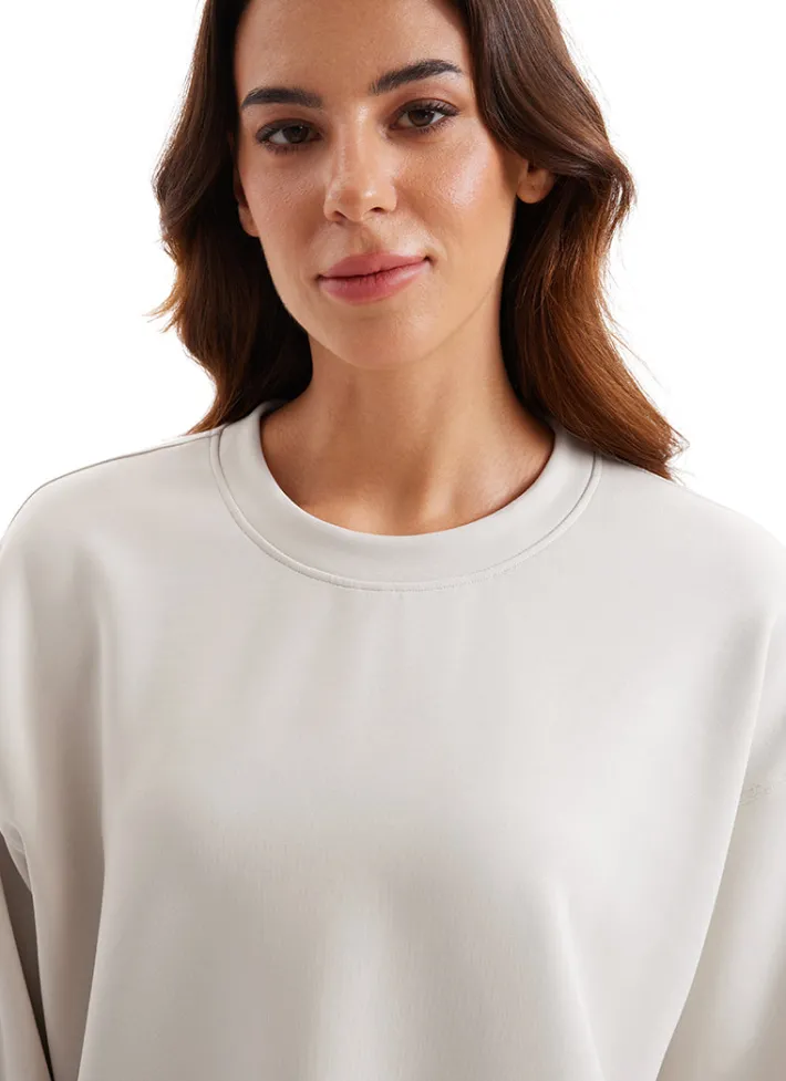 Fashion CRZ YOGA SoftAura Pullover Crewneck Sweatshirts