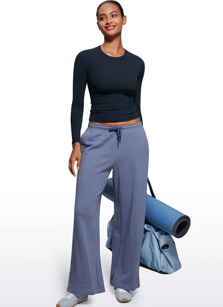 Sale CRZ YOGA Softembrace Tight Fit Long Sleeve Shirts