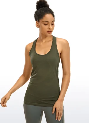 Best CRZ YOGA Speedy Seamless Racerback Tank