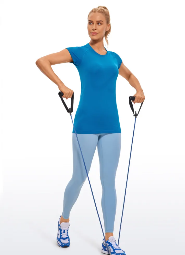 Online CRZ YOGA Speedy Seamless Short Sleeves Slim Fit