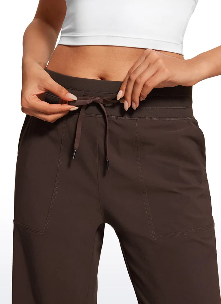 Store CRZ YOGA Strech Straight Leg Casual Pants 30'' - High Rise