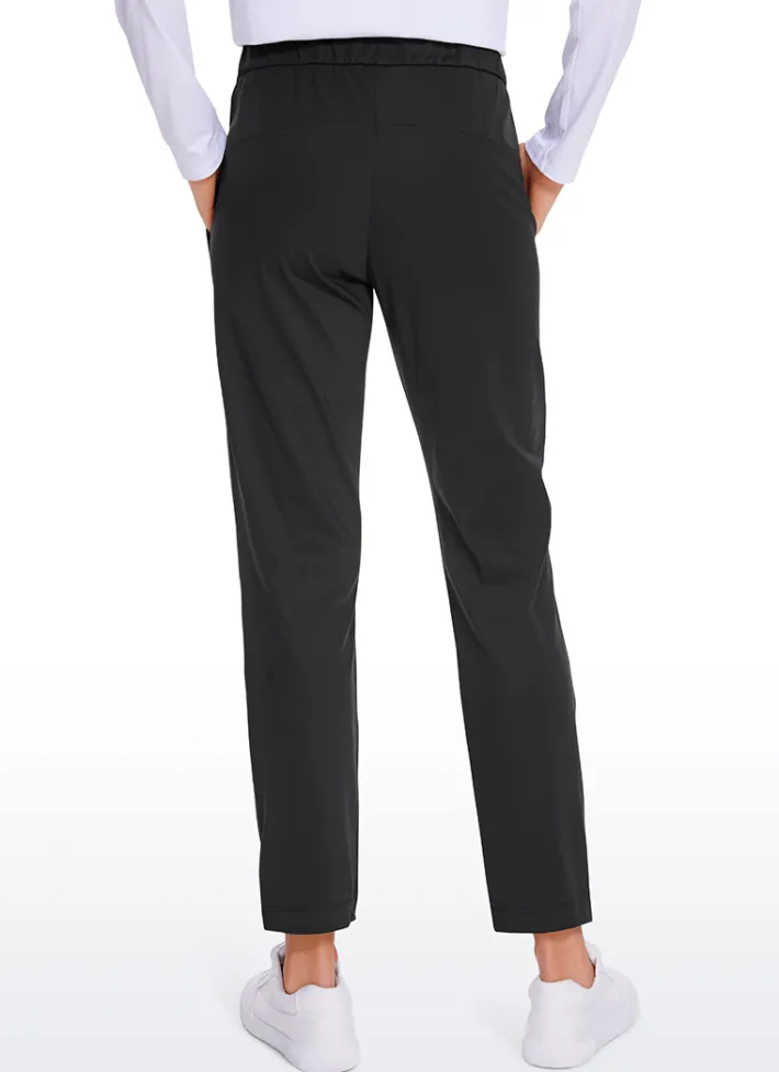 Discount CRZ YOGA Stretch Drawstring 7/8 Pants with Pockets 27''