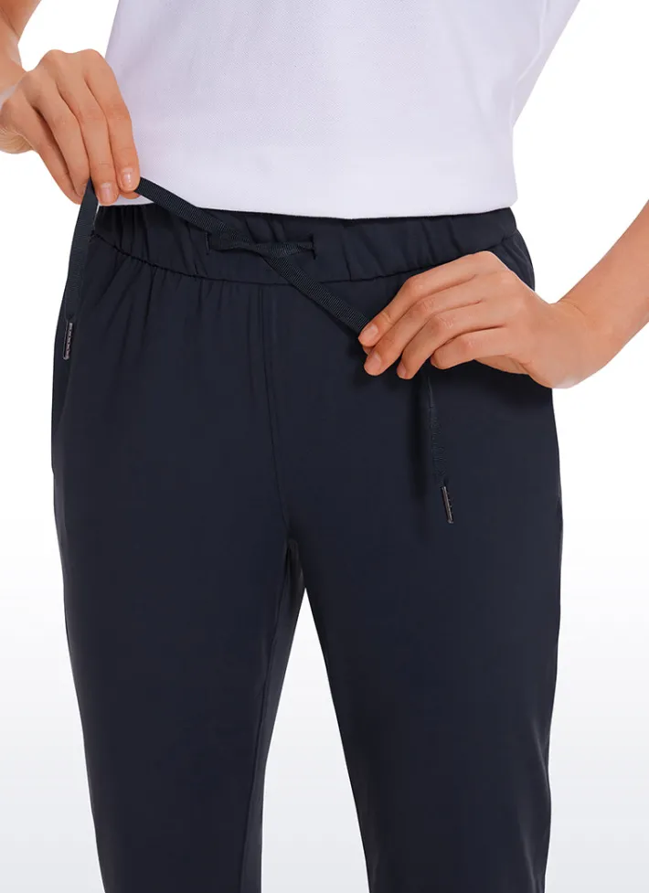 Discount CRZ YOGA Stretch Drawstring 7/8 Pants with Pockets 27''