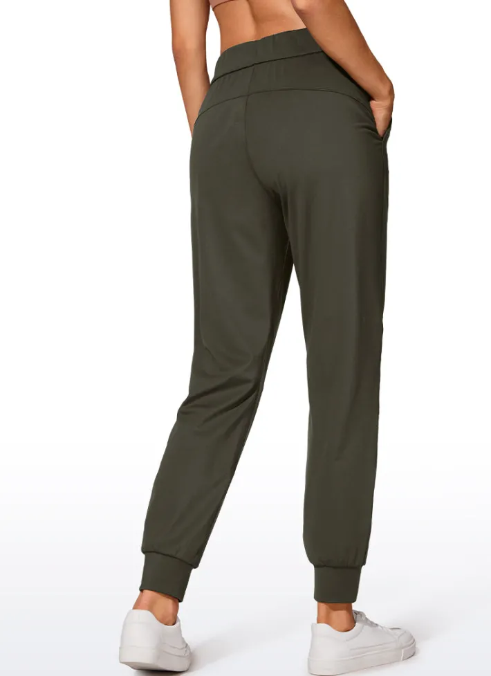 Sale CRZ YOGA Stretch Drawstring Jogger with Pockets 27''
