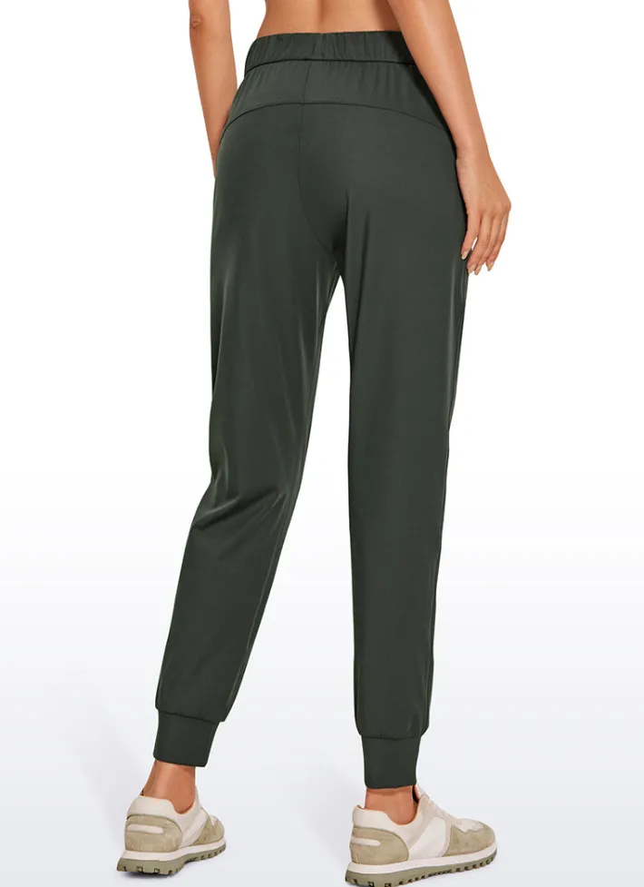 Cheap CRZ YOGA Stretch Drawstring Jogger with Pockets 27''