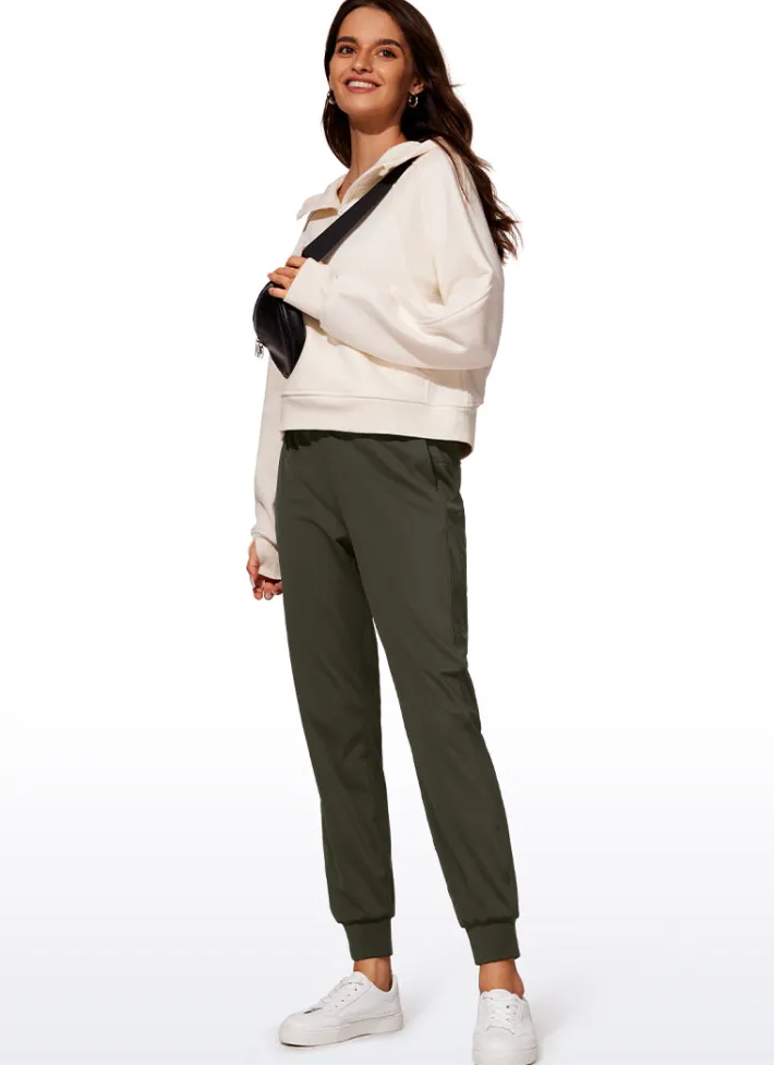 Sale CRZ YOGA Stretch Drawstring Jogger with Pockets 27''