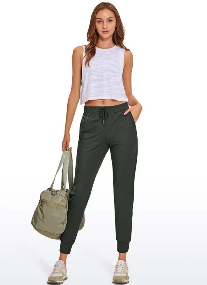 Cheap CRZ YOGA Stretch Drawstring Jogger with Pockets 27''