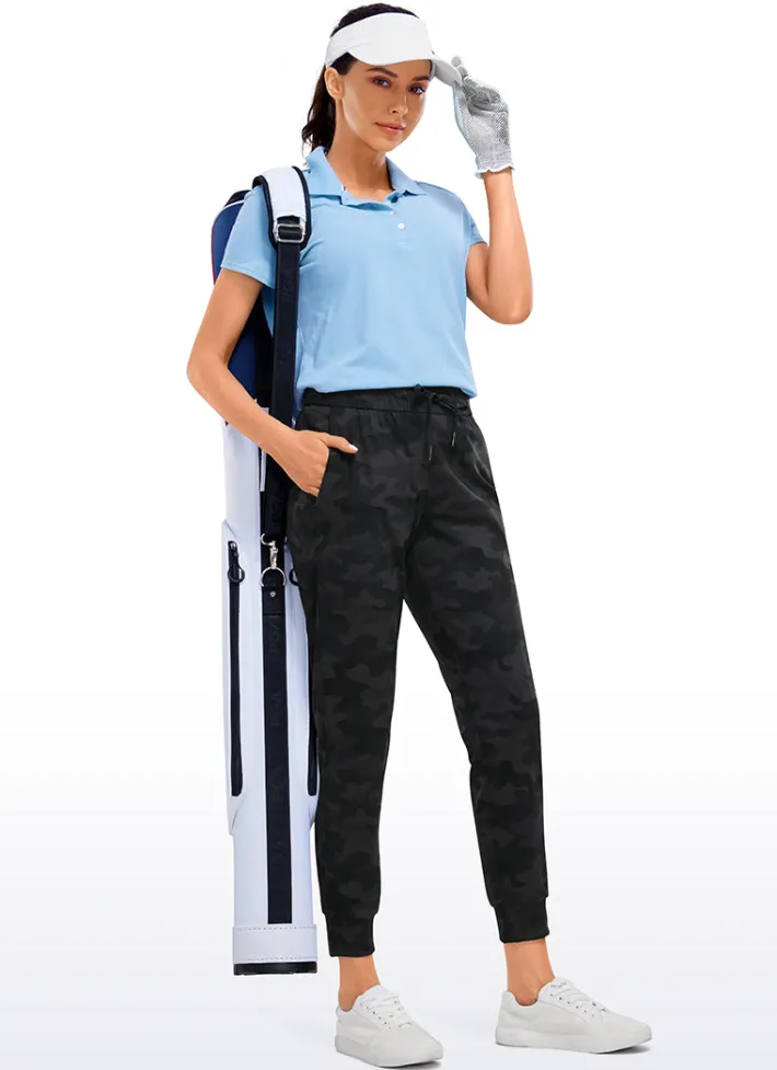 Cheap CRZ YOGA Stretch Drawstring Jogger with Pockets 27''
